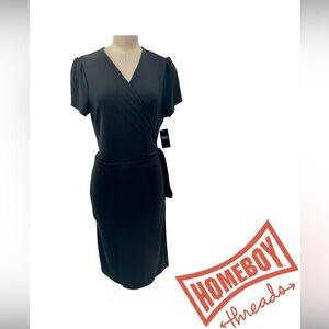 American Eagle Outfitters Black Midi Dress